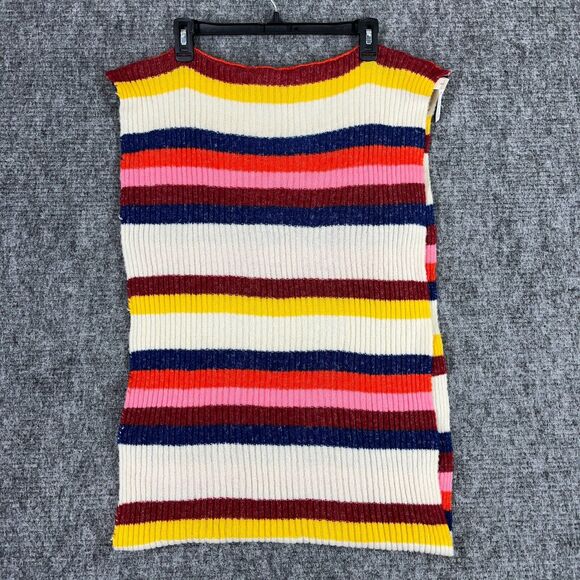 Anthropologie Scarf Womens Infinity Striped Sleeping On Snow Sweater Wide - Picture 2 of 8